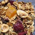 Link toRecipe: crunchy, nutty granola