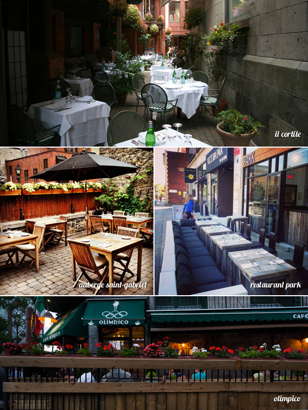 best terrasses montreal © Will Travel for Food