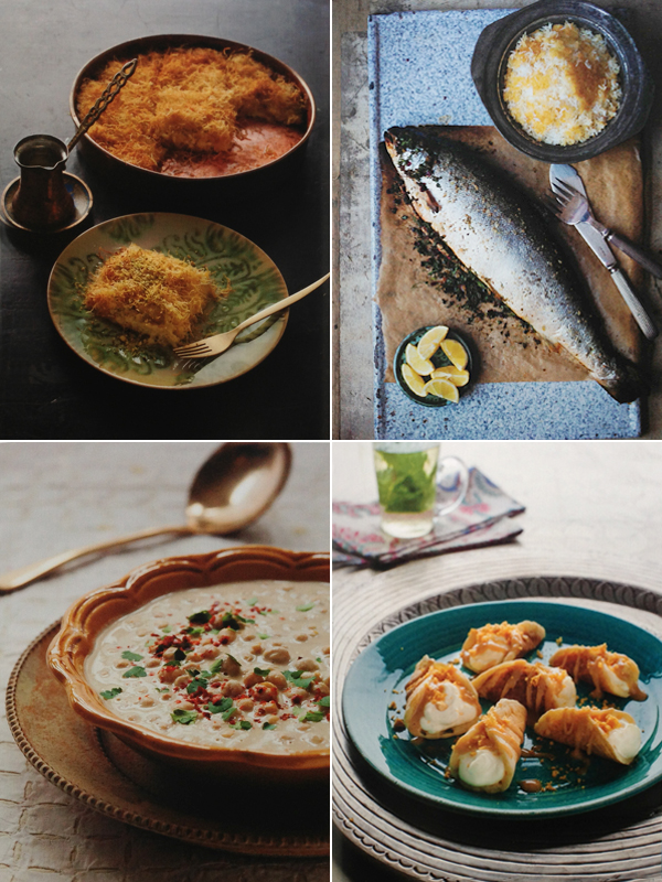 A few photos from the Pomegranates & Pine Nuts cookbook © Watkins Publishing Limited 2013