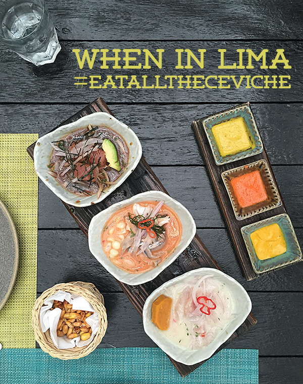 best ceviche restaurant la mar lima © Will Travel for Food