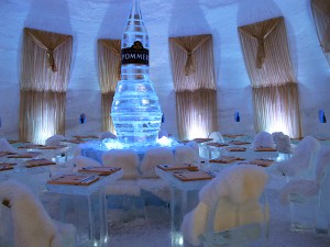 Pommery ice restaurant © Will Travel for Food