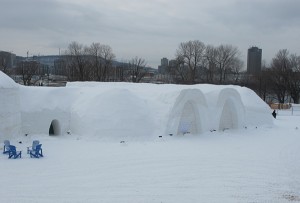 Montreal's snow village © Will Travel for Food
