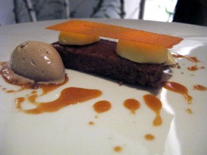 Carrot cake at Aldea New York © Will Travel for Food