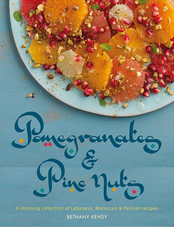 pomegranates and pine nuts cookbook