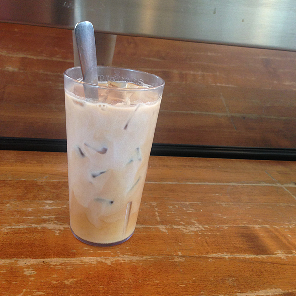 best iced latte cafe larue montreal © Will Travel for Food