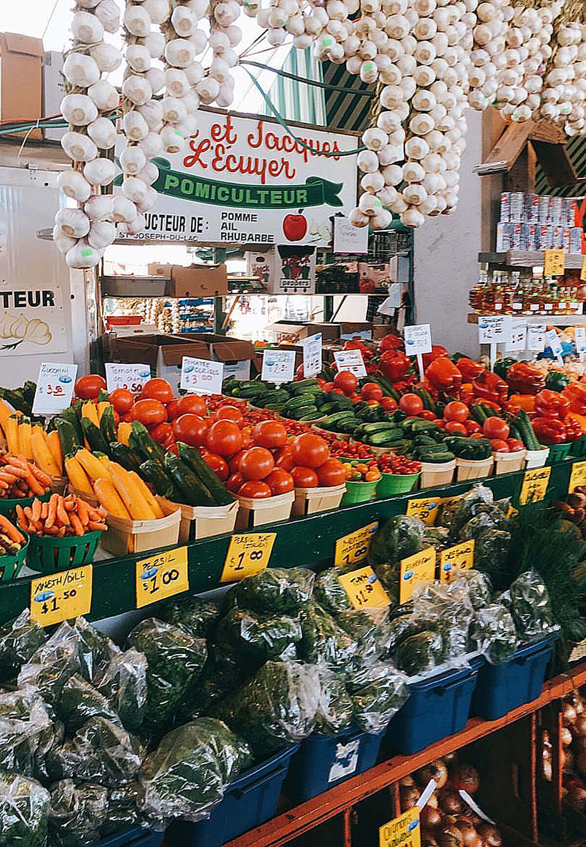 A guided tour of the Jean Talon Market with me Will Travel For Food